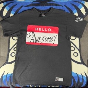 AUTHENTIC WWE THE MIZ “I AM AWESOME” TSHIRT SIZE M